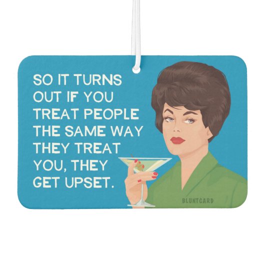 それで結果は… おもしろい - カーエアーフレッシュナー (正面)