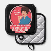 それで結果は… 鍋敷き (正面/裏面)