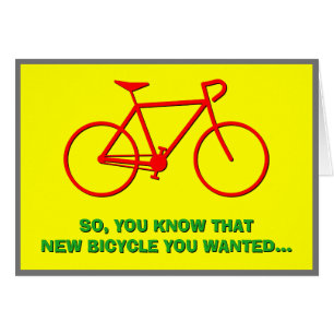 「それで、新しい自転車が欲しかったのを知っているだろう…」