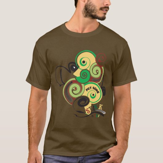 それでTシャツを悪臭を放ちました Tシャツ (正面)
