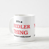 それとニードラーの事は、あなたには分からない コーヒーマグカップ (正面左)