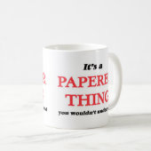 それとパパーラーのこと、分からないだろう コーヒーマグカップ (正面右)