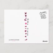 それと同じく、結び付きの土産はがきはなかった ポストカード (裏面)