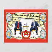 それと同じく、結び付きの土産はがきはなかった ポストカード (正面)