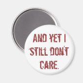 それなのに私はまだない。 マグネット (正面/裏面)