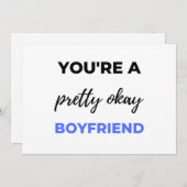 それなりにいい彼氏 ブラック シーズンカード (正面/裏面)