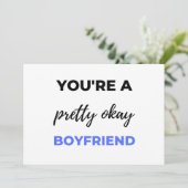 それなりにいい彼氏 ブラック シーズンカード (スタンド正面)