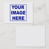 それにあなた自身カスタムな名刺をして下さい 名刺 (正面/裏面)