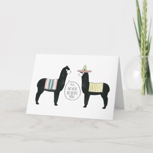 それについてのタコスは私が決して捨てない| カード (正面)