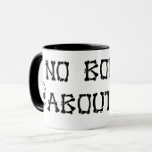 それについての骨無しマグ マグカップ (正面左)