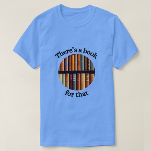 それについては本がある Tシャツ (デザイン正面)