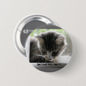 それについて考えないで下さい 缶バッジ (正面&裏面)