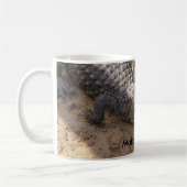 それにてきぱきとしているワニのマグをして下さい コーヒーマグカップ (左)