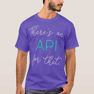 それにはAPIが用意されている Tシャツ