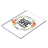 それにもかかわらずおもしろい彼女はかわいいヴィンテージのミーム主張しました ノートブック (左側)