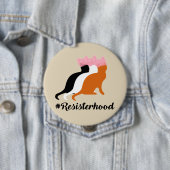 それにもかかわらず彼女はボタンResisterhood主張しました 缶バッジ (インサイチュ)