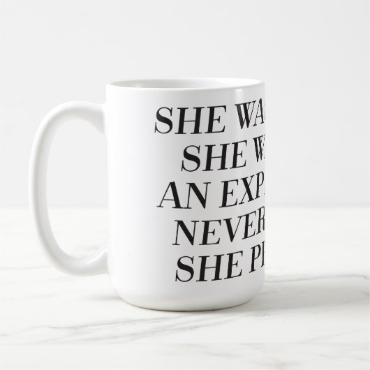 それにもかかわらず彼女はマグ主張しました コーヒーマグカップ (左)