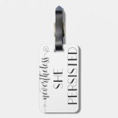 それにもかかわらず彼女は引用文主張しました ラゲッジタグ (裏面縦)