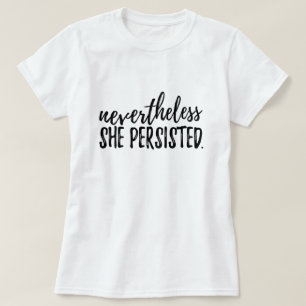 それにもかかわらず彼女はTシャツ主張しました Tシャツ