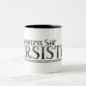 それにもかかわらず… (コーヒー・マグ) ツートーンマグカップ (中央)