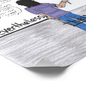 それにもかかわらず、彼らは固執した ポスター (角)