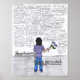 それにもかかわらず、彼らは固執した ポスター