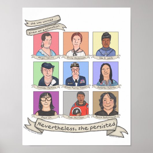 それにもかかわらず、彼女はポスターを張り続けた ポスター (正面)