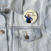 それにもかかわらず、彼女は主張しました 缶バッジ (インサイチュ)