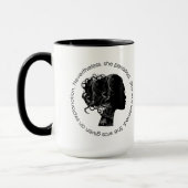 それにもかかわらず、彼女は主張しました(黒) マグカップ (左)