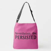 それにもかかわらず、彼女は固執した クロスボディバッグ (裏面)