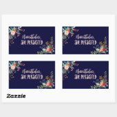 それにもかかわらず、彼女は固執した 長方形シール (シート)