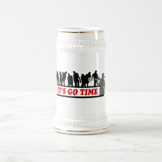 それによってがあるデザインクールなゾンビは時間の行きます ビールジョッキ