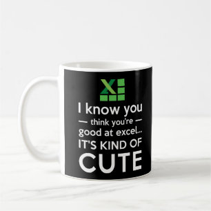 それによってがちょっとかわいいExcelであなたはよい考えます コーヒーマグカップ