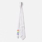 それによってが法的サポートLGBTタイである平静を保って下さい ネクタイ (裏面)