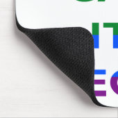 それによってが法的サポートLGBTマウスパッドである平静を保って下さい マウスパッド (コーナー)