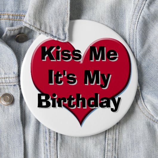 それによってが私の誕生日である私に接吻して下さい 缶バッジ (インサイチュ)