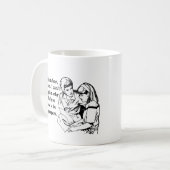 それによってはギャングのギャングであること気分が良いです コーヒーマグカップ (正面左)