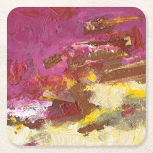 それによって私は歩きます スクエアペーパーコースター