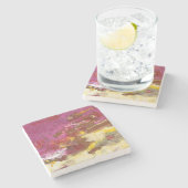 それによって私は歩きます ストーンコースター (横)