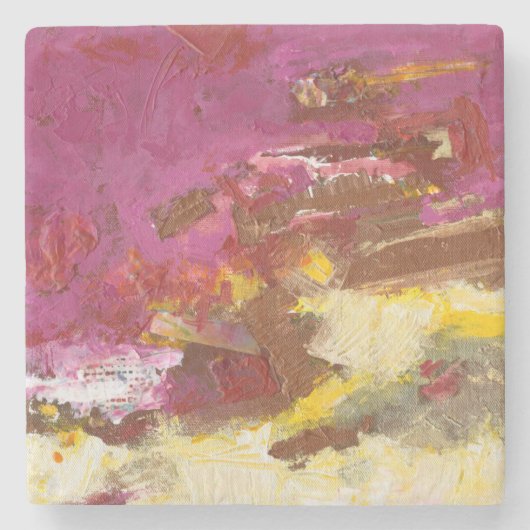 それによって私は歩きます ストーンコースター (正面)