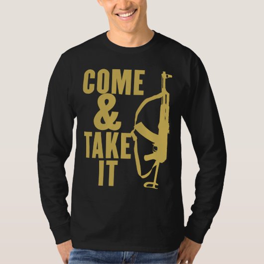 それにワイシャツを来て下さい及び取って下さい Tシャツ (正面)