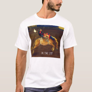 それに乗って下さい! ロデオのワイシャツ Tシャツ