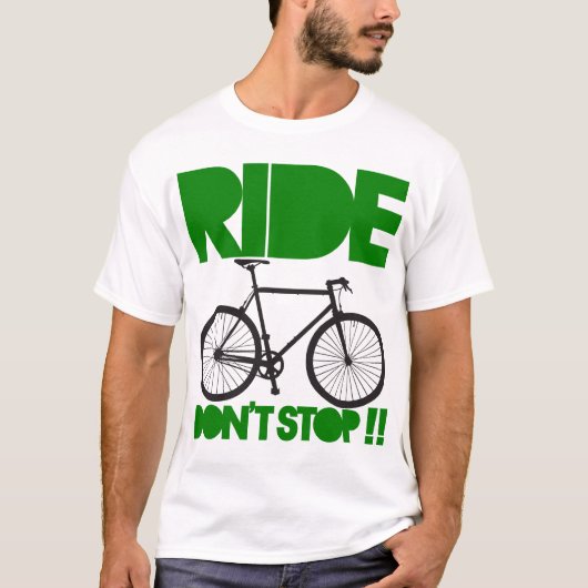 それに乗って下さい! Tシャツ (正面)
