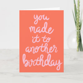 それに別の誕生日に作られる カード