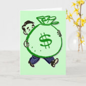 それに前方挨拶状を支払って下さい カード (黄色い花)