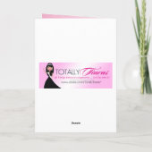 それに勝つそれTTブロンドの女性| Congratzカード カード (裏面)