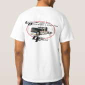 それに古い学校荷を積んで下さい Tシャツ (裏面)