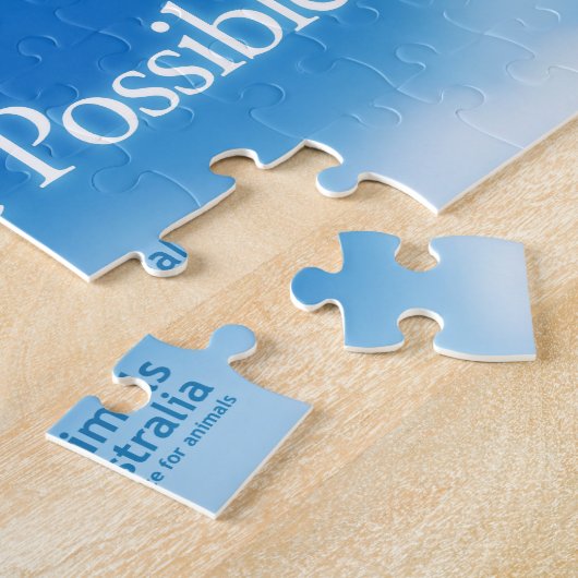 それに可能なパズルをして下さい ジグソーパズル (側面)