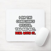 それに対処…コンプライアンスおもしろい責任者 マウスパッド (マウス)