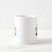 それに対処…腎医おもしろい者 コーヒーマグカップ (中央)